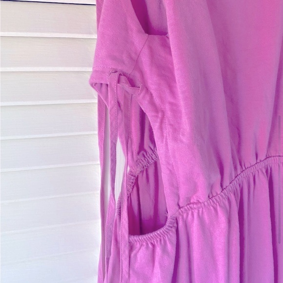 Zara | Cut Out Midi Halter Dress | Size Medium | Pink | 100% Cotton | $30.00 - Picture 4 of 6